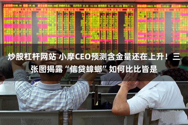 炒股杠杆网站 小摩CEO预测含金量还在上升！三张图揭露“信贷蟑螂”如何比比皆是